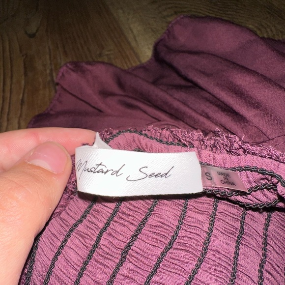 Dark Purple Romper with open back! - Picture 2 of 3